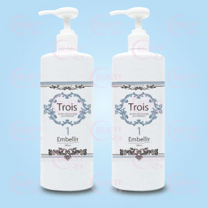 Trois（トロワ）ブレンドアロマ マッサージオイル Embellir【アンベリール】500ml×2本セット